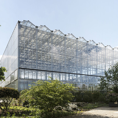 Отопляема стъклена фасада в Берлин