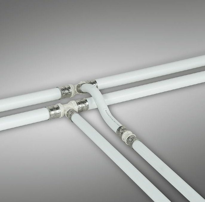 Решение за кръстосано свързване при топлопроводни и водопроводни инсталации от Fränkische Rohrwerke