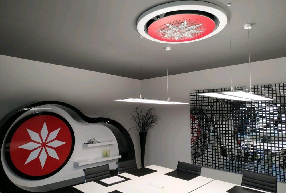 Първата кръгла, таванна касета в света Samsung 360°