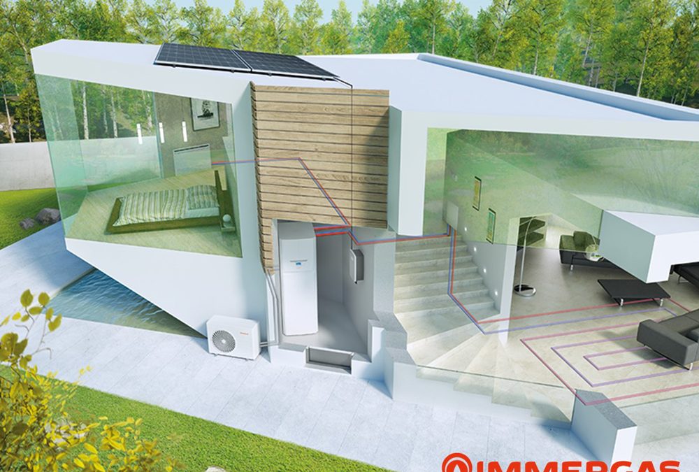 Immergas представя: сплит термопомпа Magis Hercules Pro – ефективност и максимален комфорт на битова гореща вода с възобновяема енергия