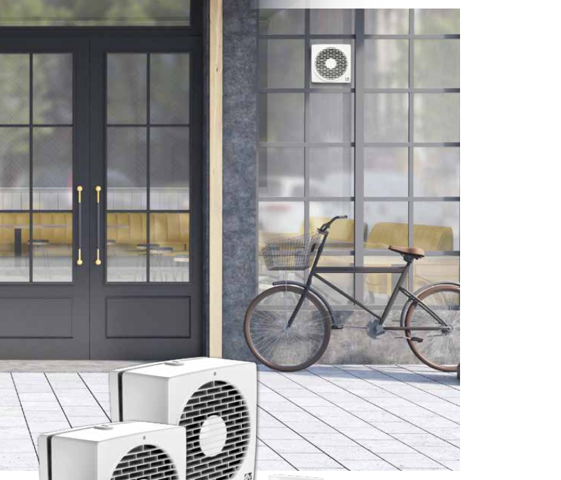 Система аксиални вентилатори на Vortice с датчик за CO2