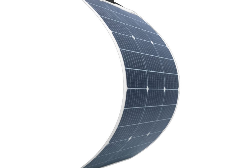 Гъвкав соларен модул с мощност 200 W за лодки и каравани