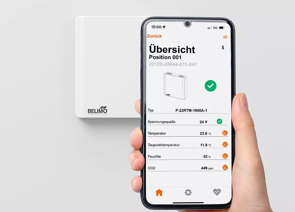 Стайни сензори и устройства за здравословен климат