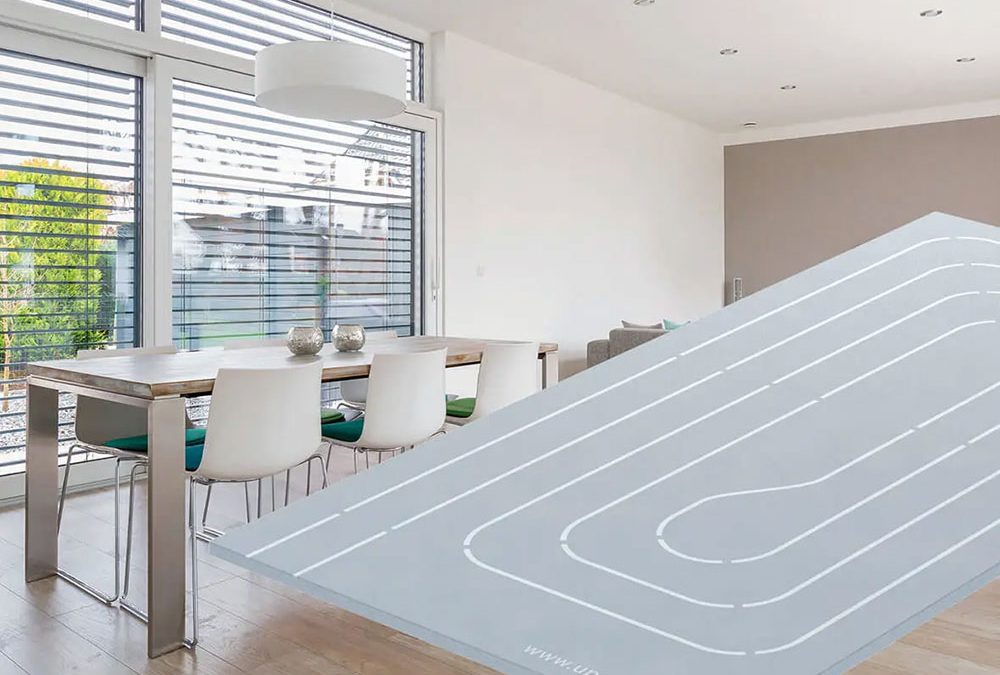 Лесно интегриране на система за стенно отопление и охлаждане