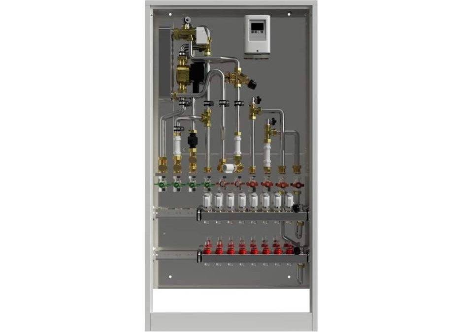 Термопомпена битова станция в 4-тръбна система