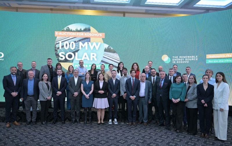 Косово разкрива победителя в първия търг за 100 MW слънчева енергия