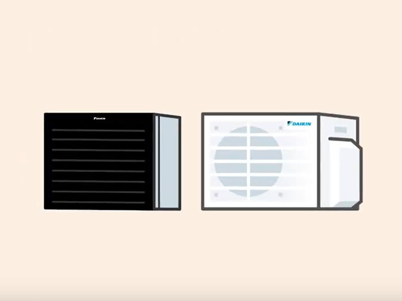 Монтиране на термопомпа на Daikin. Как работи?