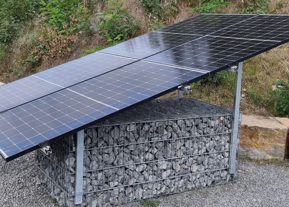 Фотоволтаична подконструкция за градини и трудни терени