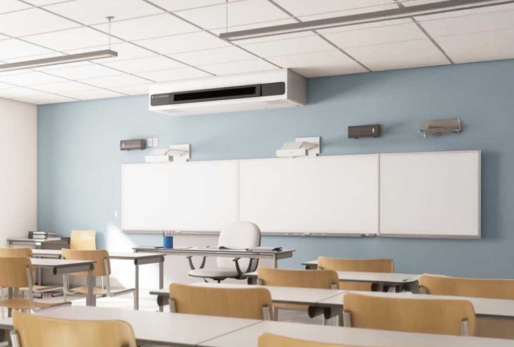 Серия вентилационни системи, специално предназначени за училища и университети